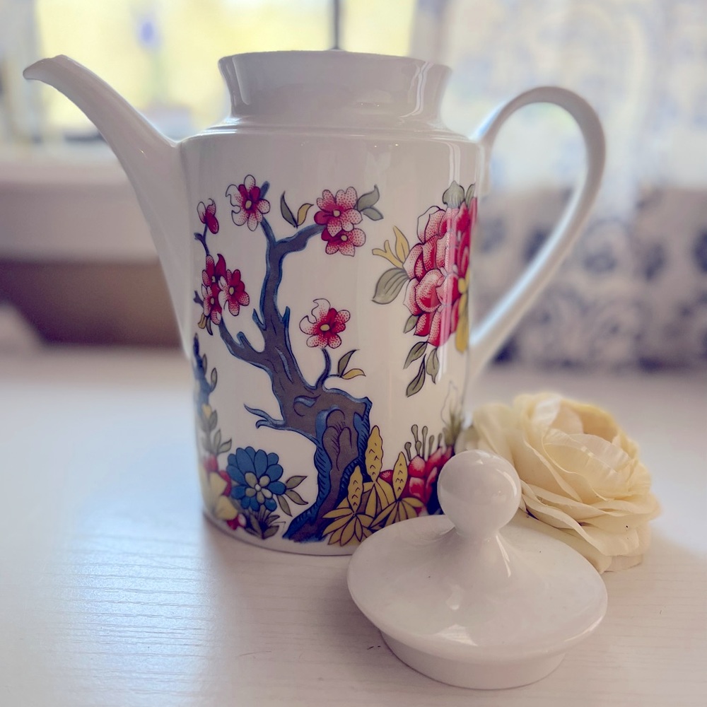 Vintage Bavarian China Teapot West Germany